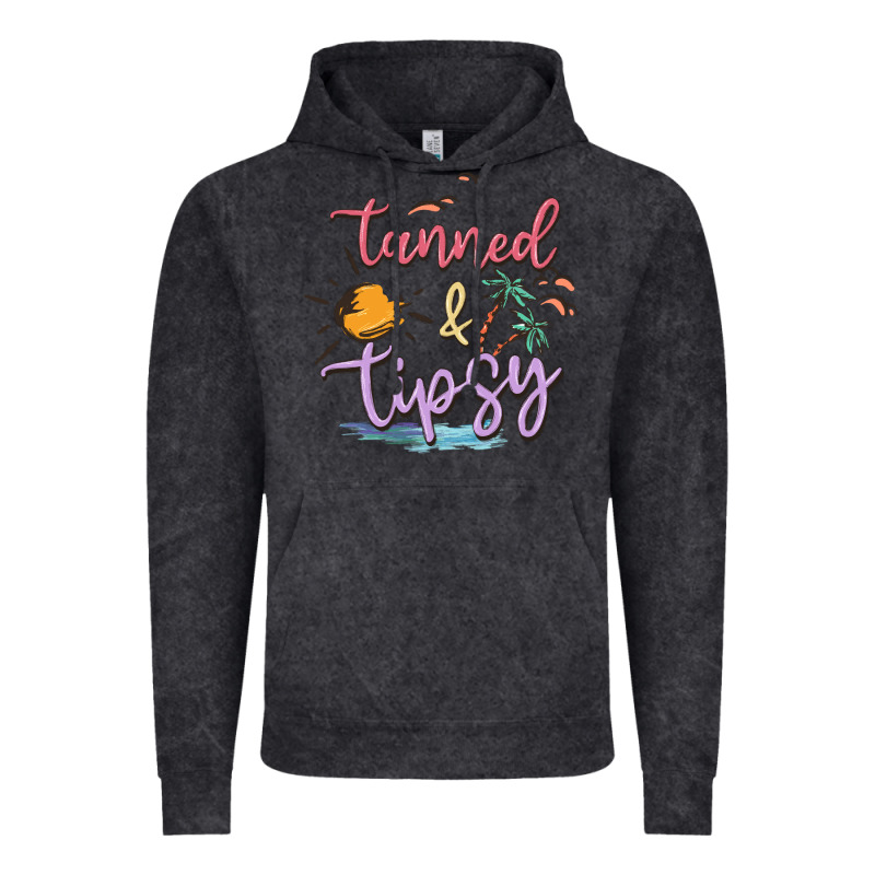 Tanned And Tipsy Vintage Hoodie by MaliasSmallBusiness | Teevron