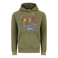 Vintage Olive tanned and tipsy Vintage Hoodie - MaliasSmallBusiness