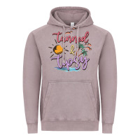 Vintage Zinc tanned and tipsy Vintage Hoodie - MaliasSmallBusiness