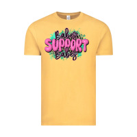 Vintage Mustard babes support babes Vintage Tee - JahusDesignShop