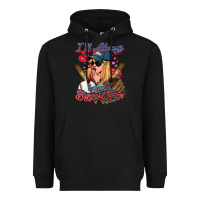 Black I'll always be your biggest fan Baseball Heavyweight Hoodie - HowdyJamesFarm
