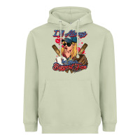 Matcha I'll always be your biggest fan Baseball Heavyweight Hoodie - HowdyJamesFarm
