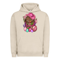 Pigment French Oak Cowboy Rabbit Easter Urban Hoodie - BundleAndBundleShop