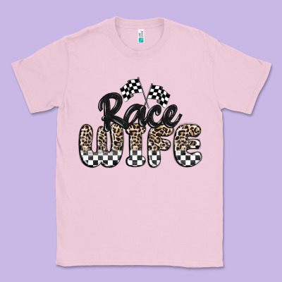 Race Wife Classic Tee Designed By Maliassmallbusiness