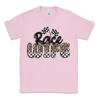 Bubblegum Pink race wife Classic Tee - MaliasSmallBusiness