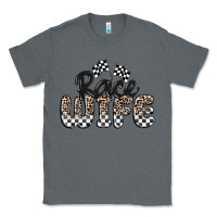 Charcoal Heather race wife Classic Tee - MaliasSmallBusiness