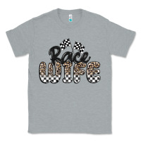 Heather Grey race wife Classic Tee - MaliasSmallBusiness
