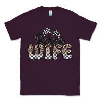 Plum race wife Classic Tee - MaliasSmallBusiness