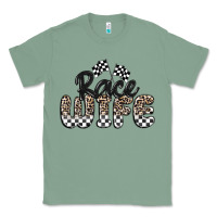 Sage race wife Classic Tee - MaliasSmallBusiness