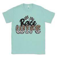 Seafoam race wife Classic Tee - MaliasSmallBusiness