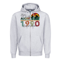 Heather Grey Best Wife Since August 1990 Limited Edition Zipper Hoodie - Bettercallsaul