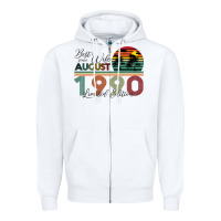 White Best Wife Since August 1990 Limited Edition Zipper Hoodie - Bettercallsaul