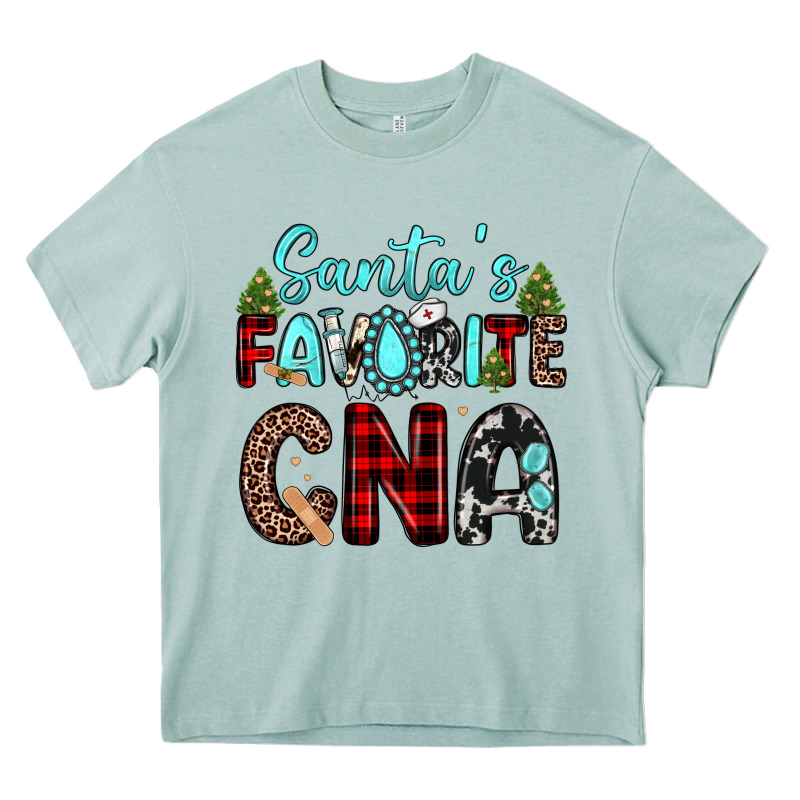 Santas Favorite Cna Heavy Core Tee by JahusDesignShop | Teevron