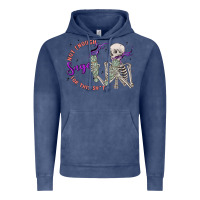 Vintage Denim not enough sage for this sht Vintage Hoodie - MaliasSmallBusiness