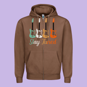 Bass Guitar Vintage Funny Bass Player Bassist Zipper Hoodie Designed By Bettercallsaul
