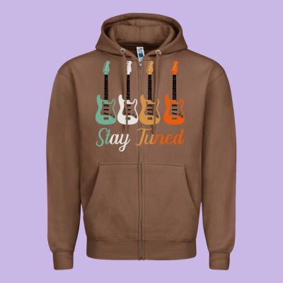 Bass Guitar Vintage Funny Bass Player Bassist Zipper Hoodie Designed By Bettercallsaul