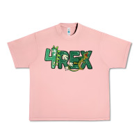 Salmon four rex Urban Heavy Tee - MaliasSmallBusiness