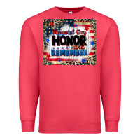 Cardinal memorial day honor and remember Premium Sweatshirt - CowGirlArtShop