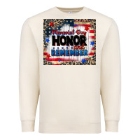 Sandshell memorial day honor and remember Premium Sweatshirt - CowGirlArtShop