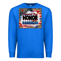 True Royal memorial day honor and remember Premium Sweatshirt - CowGirlArtShop