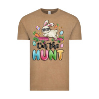 Vintage Coffee on the hunt easter Vintage Tee - MaliasSmallBusiness