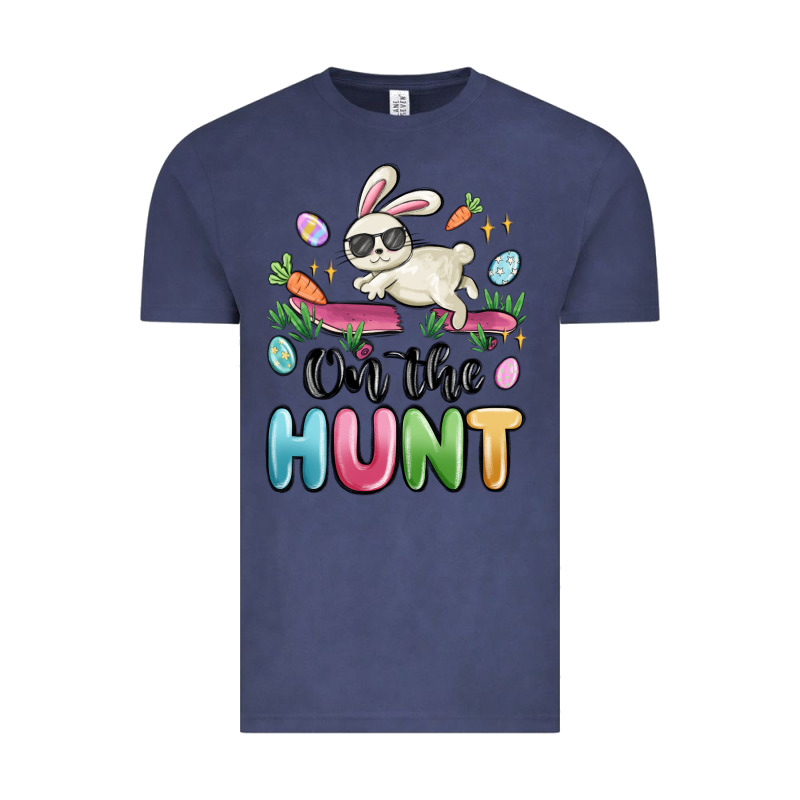 On The Hunt Easter Vintage Tee by MaliasSmallBusiness | Teevron