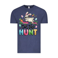 Vintage Denim on the hunt easter Vintage Tee - MaliasSmallBusiness