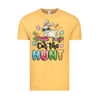 Vintage Mustard on the hunt easter Vintage Tee - MaliasSmallBusiness
