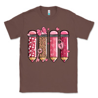 Chestnut valentine' day teacher school pencils Classic Tee - MaliasSmallBusiness