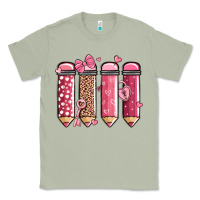 Matcha valentine' day teacher school pencils Classic Tee - MaliasSmallBusiness