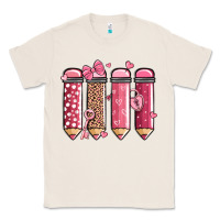 Natural valentine' day teacher school pencils Classic Tee - MaliasSmallBusiness