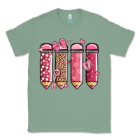 Sage valentine' day teacher school pencils Classic Tee - MaliasSmallBusiness