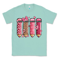 Seafoam valentine' day teacher school pencils Classic Tee - MaliasSmallBusiness