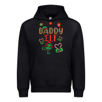 Black Daddy Elf Urban Hoodie - BundleAndBundleShop