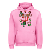 Fuchsia Pink Daddy Elf Urban Hoodie - BundleAndBundleShop
