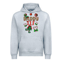 Heather Grey Daddy Elf Urban Hoodie - BundleAndBundleShop