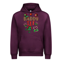 Mauve Wine Daddy Elf Urban Hoodie - BundleAndBundleShop