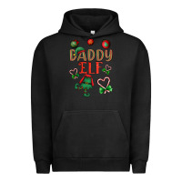 Pigment Black Daddy Elf Urban Hoodie - BundleAndBundleShop
