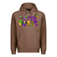 Chestnut mardi gras party Premium Hoodie - CowGirlArtShop