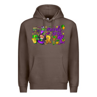 Coffee mardi gras party Premium Hoodie - CowGirlArtShop