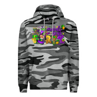 Slate Camo mardi gras party Premium Hoodie - CowGirlArtShop