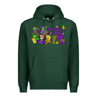 Sports Green mardi gras party Premium Hoodie - CowGirlArtShop