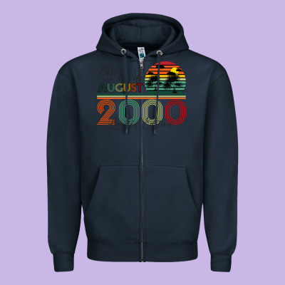 Best Wife Since August 2000 Limited Edition Zipper Hoodie Designed By Bettercallsaul