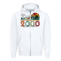 White Best Wife Since August 2000 Limited Edition Zipper Hoodie - Bettercallsaul