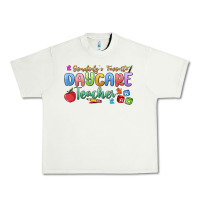 Pistachio somebody's favorite daycare teacher Urban Heavy Tee - MaliasSmallBusiness