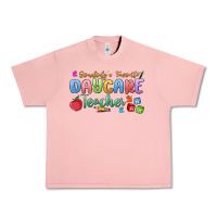 Salmon somebody's favorite daycare teacher Urban Heavy Tee - MaliasSmallBusiness