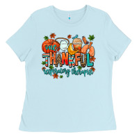 Baby Blue one thankful respiratory therapist Ladies Tee - AdoDesignShop