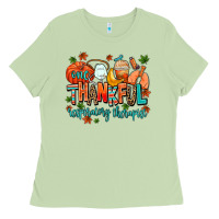 Matcha one thankful respiratory therapist Ladies Tee - AdoDesignShop