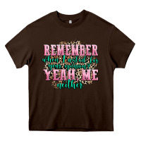Chocolate Brown remember when i asked for your opinion yeah me nei Heavy Core Tee - AdoDesignShop