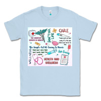 Dusty Blue doctor life Classic Tee - MaliasSmallBusiness